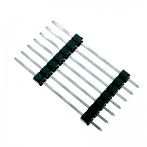2.54mm 1x7p 180 ° DIP DOPPIO PIN DOPPIO PIN PIN DOPPIO PIN 3mm-13mm-6mm
